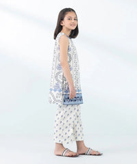 2 Piece - Embroidered Cambric Suit (KID)