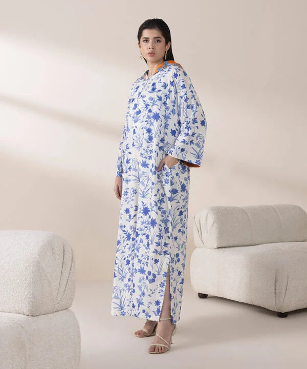Printed Satin Shirt