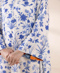 Printed Satin Shirt