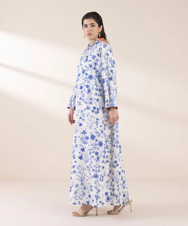 Printed Satin Shirt