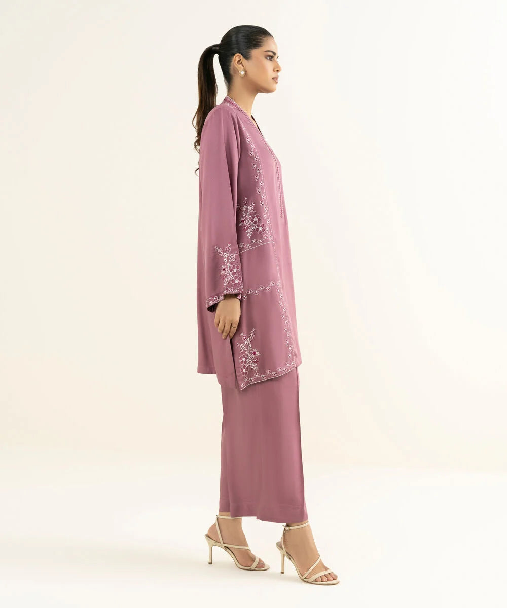 Embroidered Bedford Suit