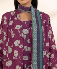 Printed Khaddar Shirt