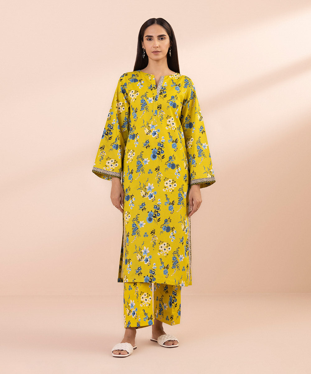 2 Piece - Printed Lawn Suit