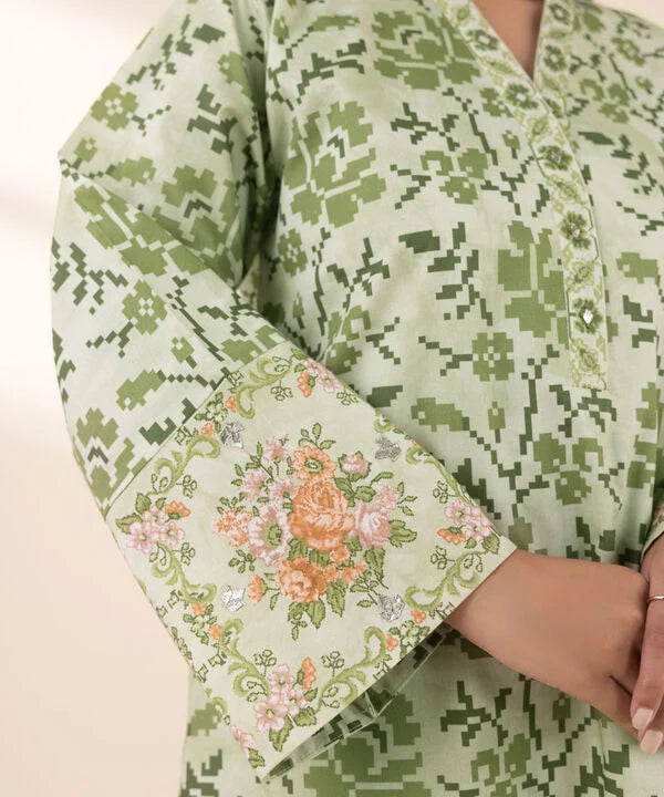 2 Piece - Printed Lawn Suit