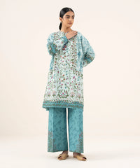 2 Piece - Printed Viscose Khaddar Suit