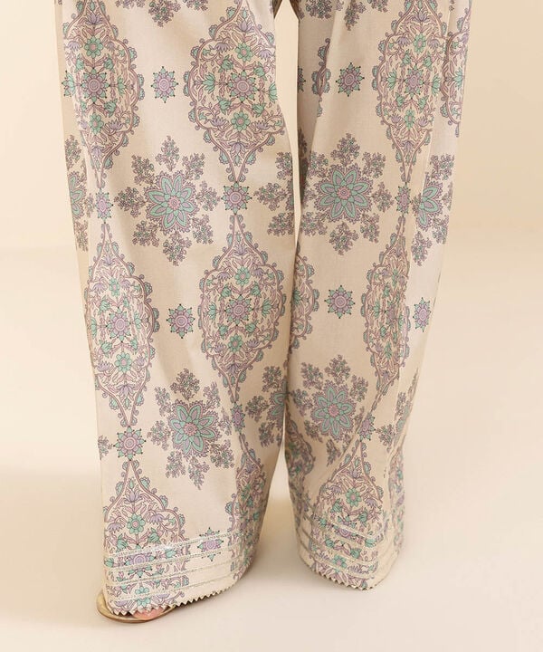 2 Piece - Printed Crosshatch Suit