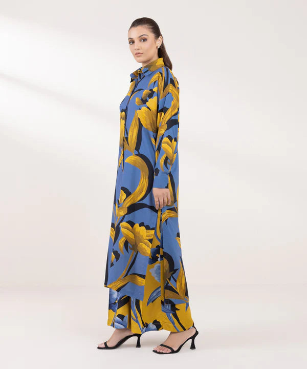 Printed Linen Shirt