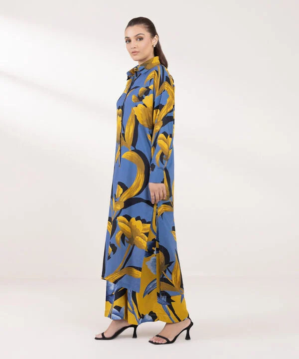 Printed Linen Shirt