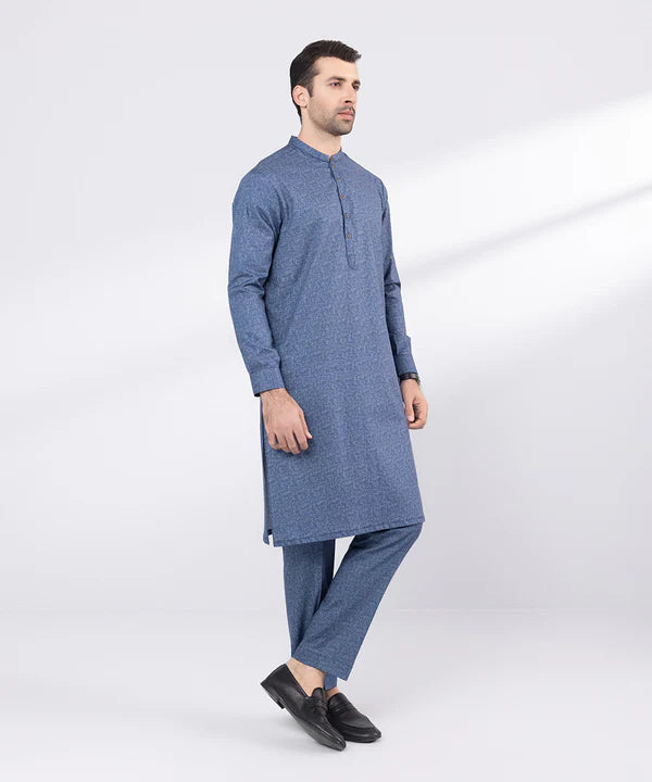 Printed Cotton Suit