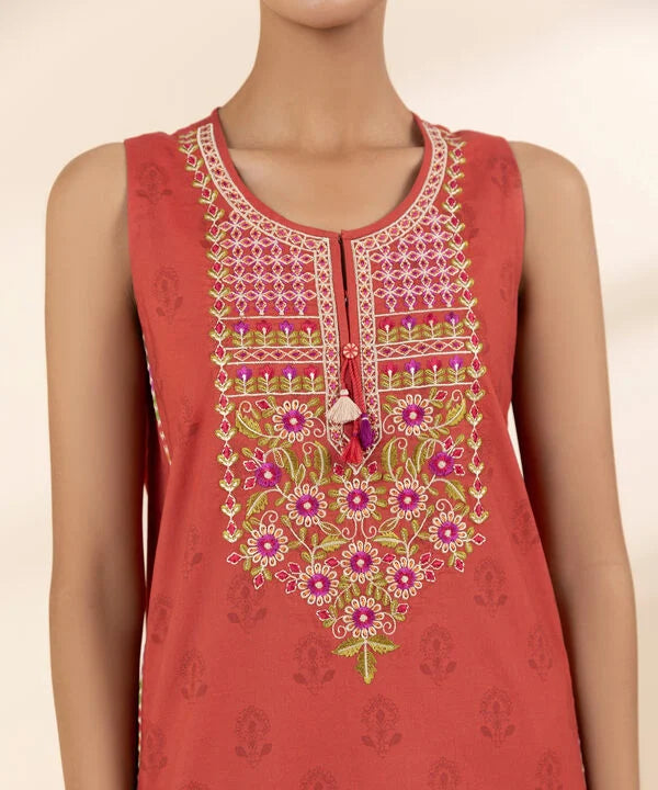 3 Piece - Embroidered Lawn Suit