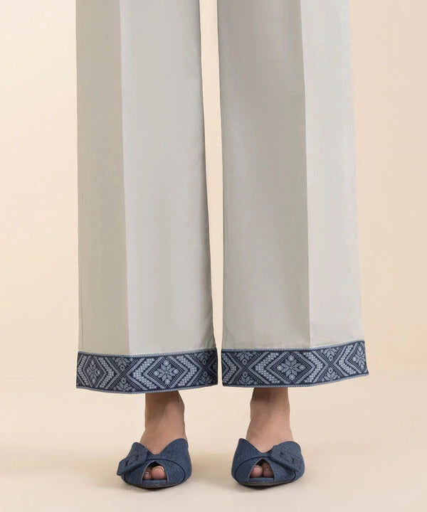 2 Piece - Printed Cotton Suit