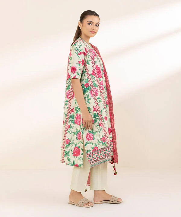 2 Piece - Printed Lawn Suit