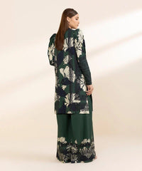 2 Piece - Printed Linen Suit
