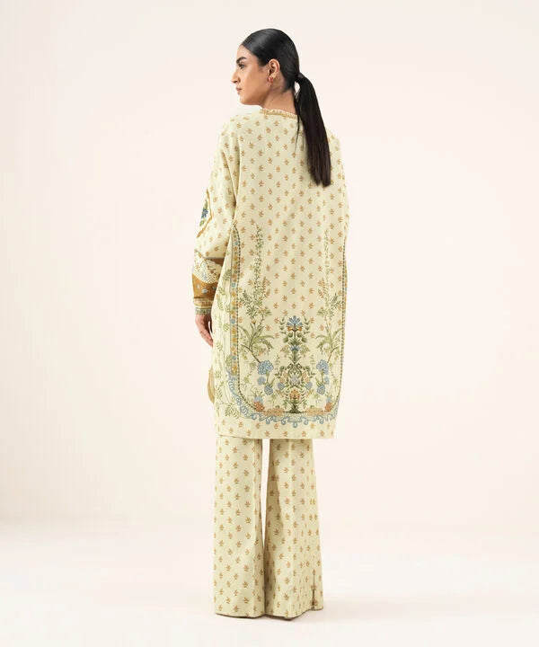 2 Piece - Printed Viscose Khaddar Suit