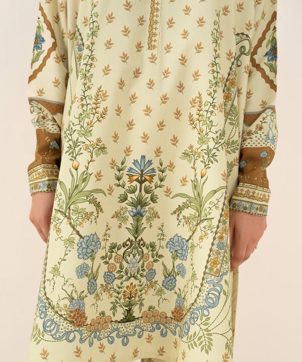 2 Piece - Printed Viscose Khaddar Suit