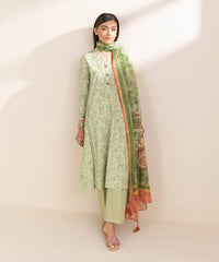 3 Piece - Printed Lawn Suit
