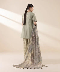 3 Piece - Embroidered Lawn Suit