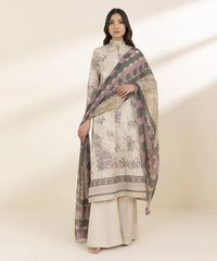 3 Piece - Printed Lawn Suit