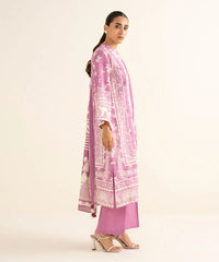 3 Piece - Embroidered Light Khaddar Suit