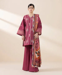 3 Piece - Embroidered Lawn Suit