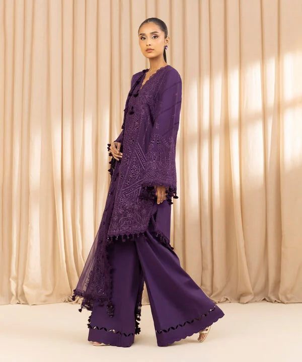 3 Piece - Embroidered Lawn Suit