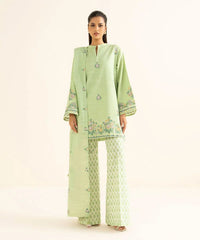 3 Piece - Embroidered Khaddar Suit