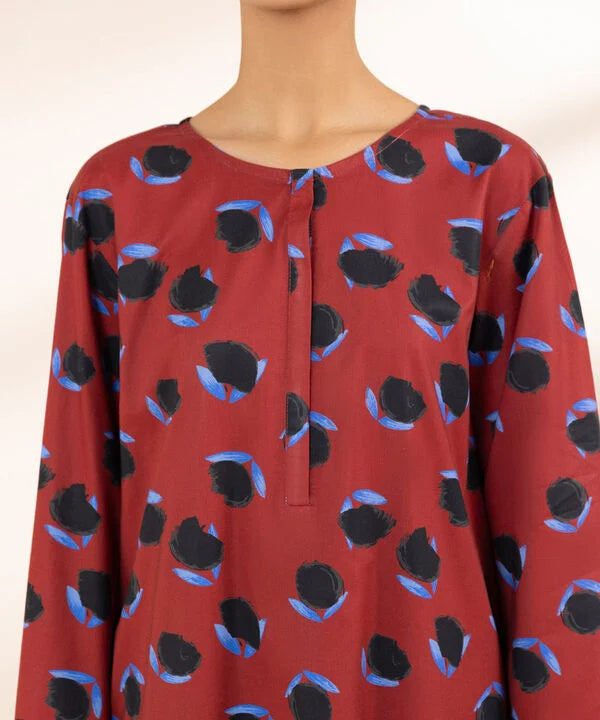 Printed Cotton Viscose Shirt