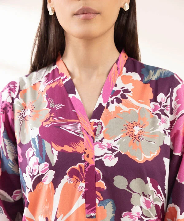 Printed Cambric Shirt