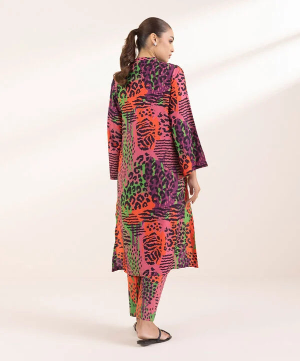Printed Arabic Lawn Shirt