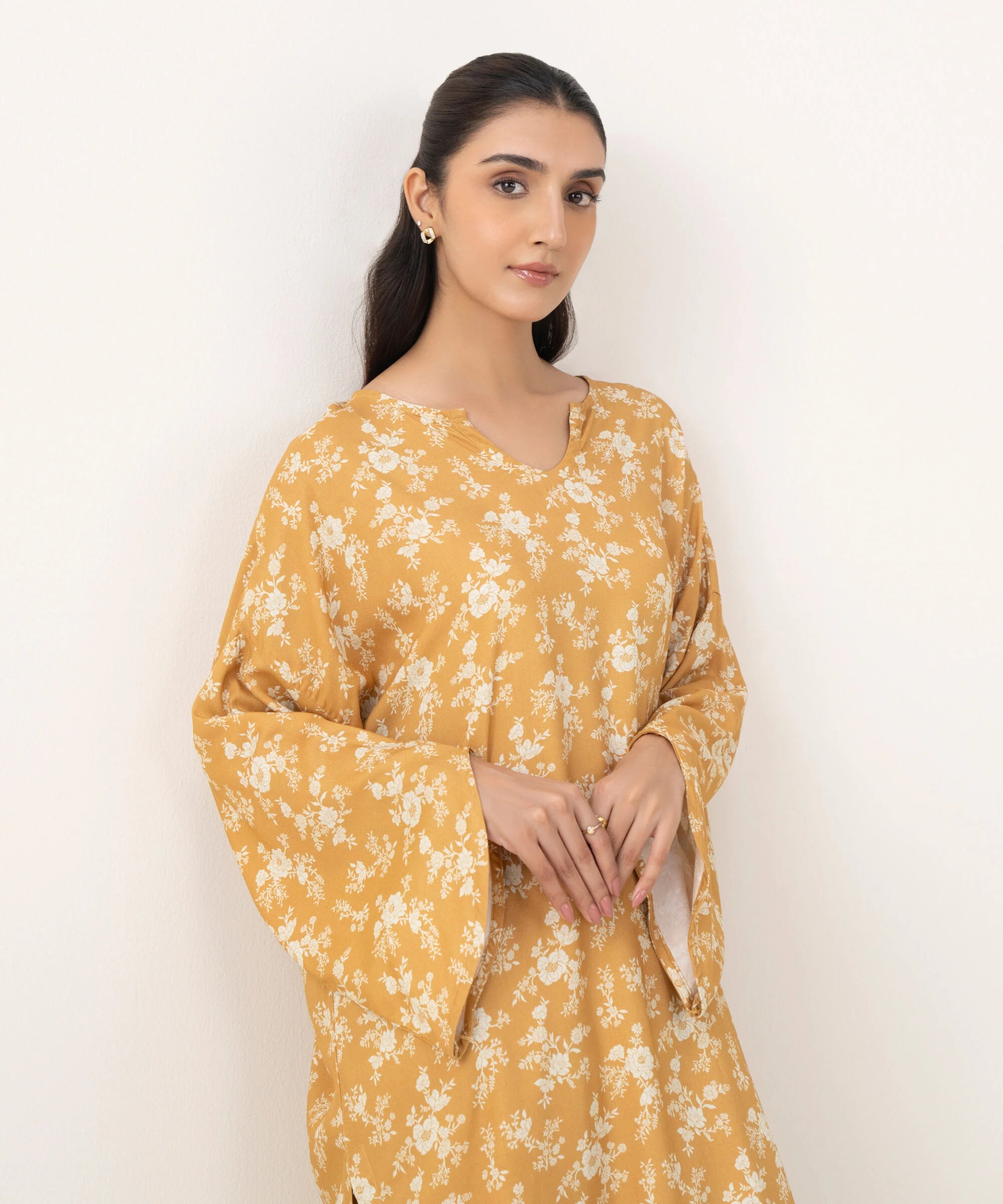 Printed Linen Viscose Shirt