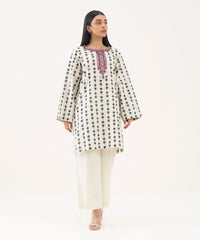 Embroidered Light Khaddar Shirt