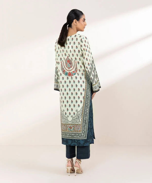 Printed Crosshatch Shirt
