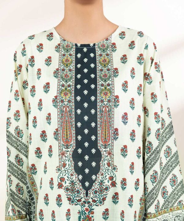 Printed Crosshatch Shirt