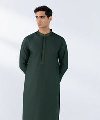 Embroidered Wash & Wear Suit