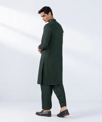 Embroidered Wash & Wear Suit