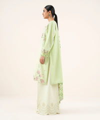 2 Piece - Embroidered Khaddar Suit