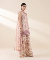 3 Piece - Embroidered Jacquard Suit