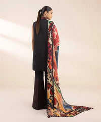3 Piece - Embroidered Cotton Suit