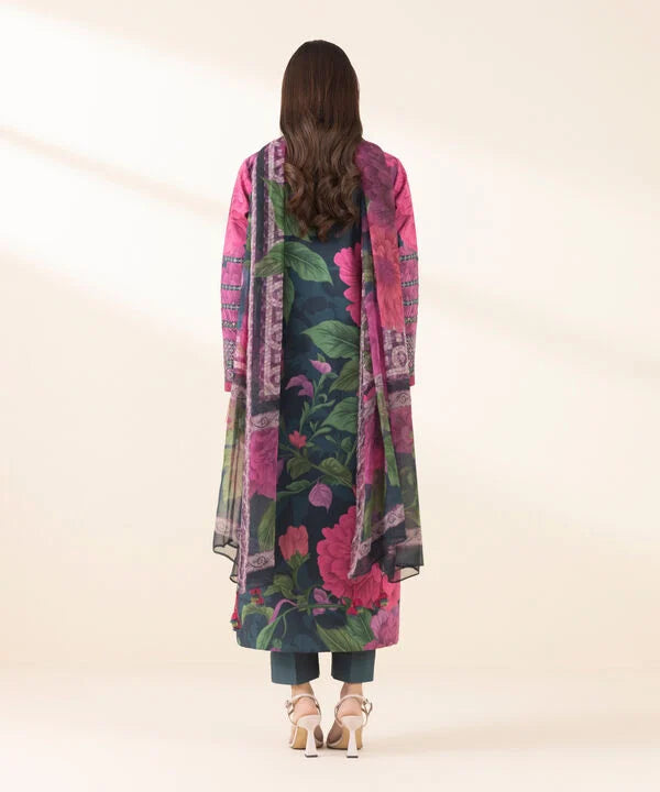 3 Piece - Embroidered Lawn Suit