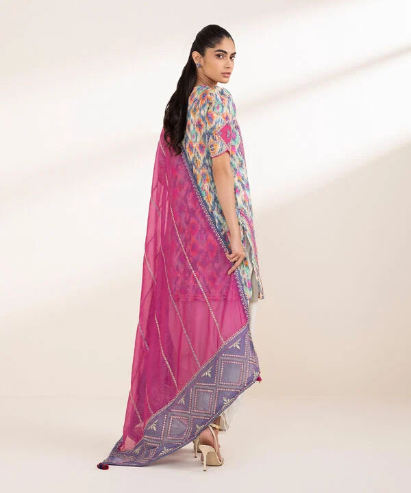 3 Piece - Embroidered Lawn Suit