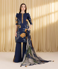 3 Piece - Embroidered Lawn Suit