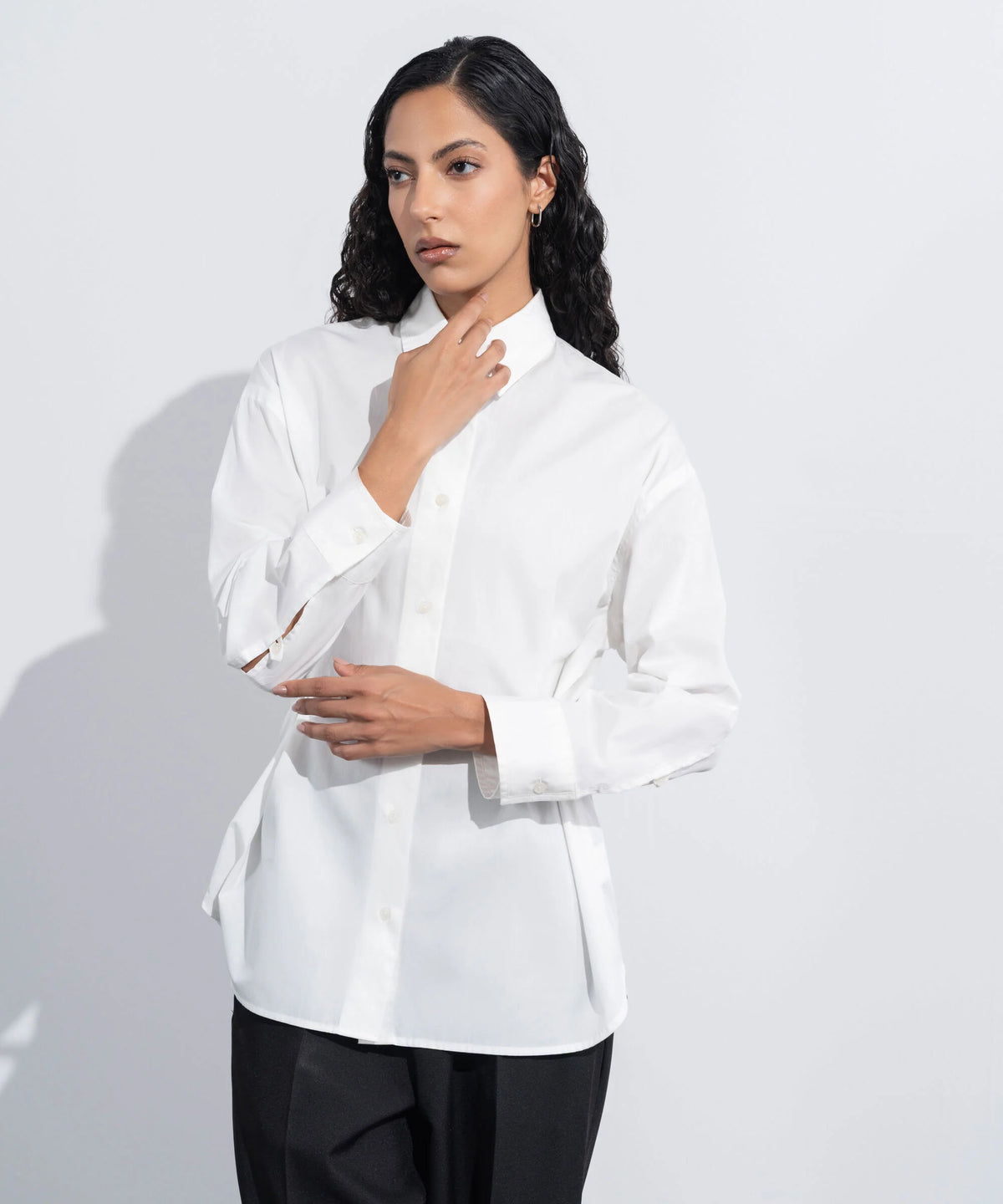 Cinched Waist Shirt