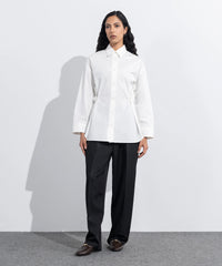 Cinched Waist Shirt