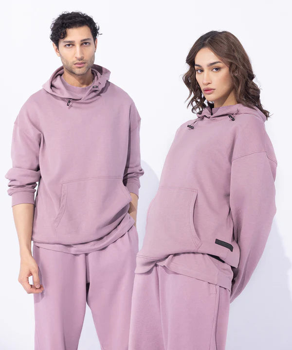 Unisex Hoodie With Rubber Tag