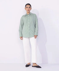 Regular-Fit Button Through Shirt